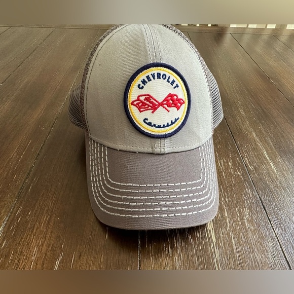 NWOT Chevrolet Corvette trucker-style baseball cap. - Picture 1 of 11